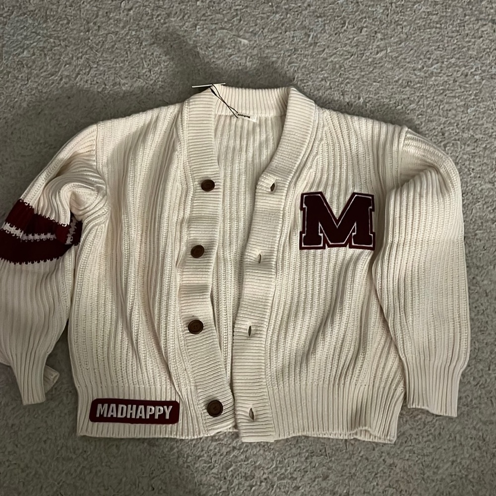 Madhappy Cotton and Cashmere Cardigan